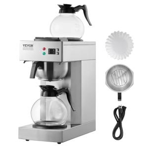VEVOR 12-Cup Commercial Drip Coffee Maker