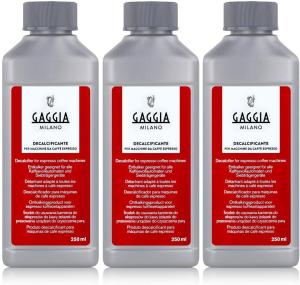 Gaggia 250ml Decalcifier Solution - 3 Bottles