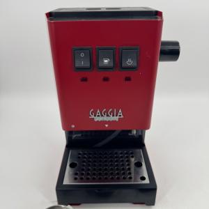 Gaggia Classic Espresso Machine - Cherry Red