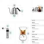 MITBAK Pour Over Coffee Maker Set with Kettle