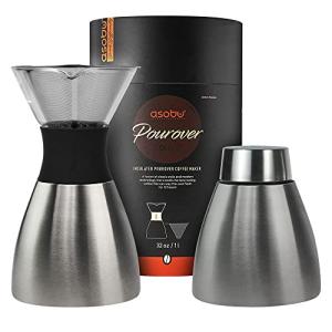 Asobu Insulated Pour Over Coffee Maker, 32 oz