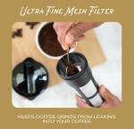 Cold Brew Coffee Maker with Fine Mesh Filter