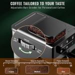 TENKER 20 Bar Espresso Machine with Grinder and Frother