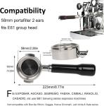 58mm Bottomless Portafilter for Rancilio/Expobar/Rocket