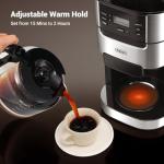 Gevi 10-Cup Coffee Maker with Burr Grinder