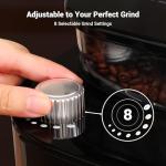 Gevi 10-Cup Coffee Maker with Burr Grinder