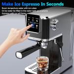 Cuising Espresso Machine with Touch Screen & Frother