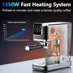 Cuising Espresso Machine with Touch Screen & Frother