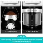 CASABREWS Electric Burr Coffee Grinder with 77 Settings