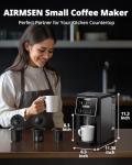 AIRMSEN Single Serve Grind & Brew Coffee Maker
