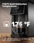 AIRMSEN Single Serve Grind & Brew Coffee Maker
