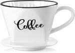 Ceramic Pour Over Coffee Maker, Easy Manual Brew