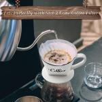 Ceramic Pour Over Coffee Maker, Easy Manual Brew