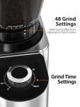 Aromaster Electric Burr Coffee Grinder with 24 Settings