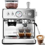 20 Bar Espresso Machine with Grinder and Frother