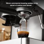 20 Bar Espresso Machine with Grinder and Frother