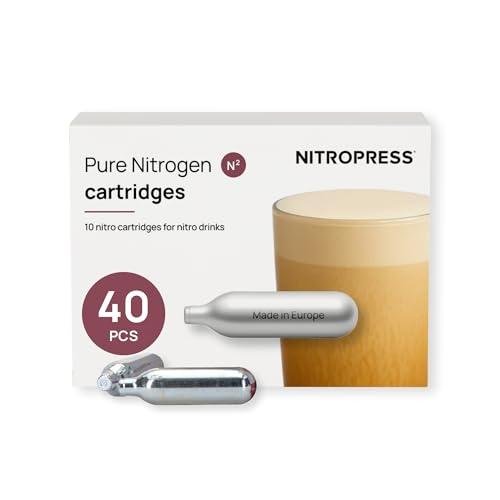 Hatfields London 40 NitroPress Nitrogen Coffee Chargers