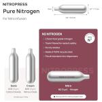 Hatfields London 40 NitroPress Nitrogen Coffee Chargers
