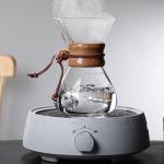 Heat-Resistant Borosilicate Glass Pour Over Coffee Maker