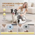 Dog Grooming Vacuum with Clipper and Brush Tools
