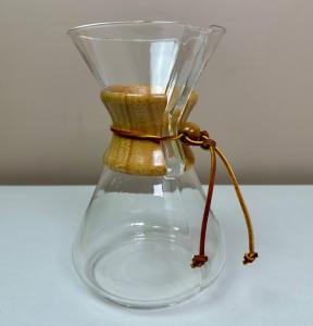 Chemex 8-Cup Pour Over Coffee Maker with Wood Collar