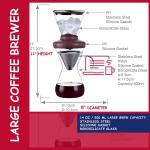 Cold Brew Coffee Maker with Stainless Steel Filter