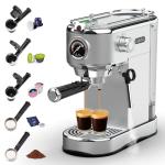 20-Bar Espresso Machine with Milk Frother