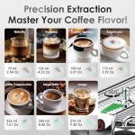 20-Bar Espresso Machine with Milk Frother
