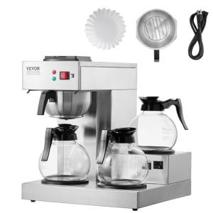 VEVOR 12-Cup Commercial Drip Coffee Maker