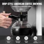 VEVOR 12-Cup Commercial Drip Coffee Maker