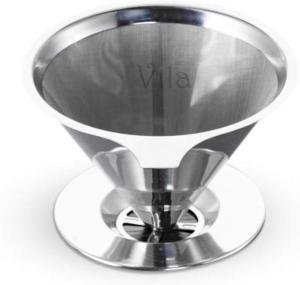Stainless Steel Pour Over Coffee Filter Dripper
