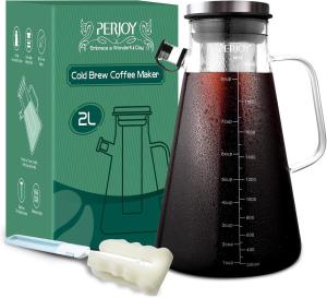 64oz Glass Cold Brew Coffee Maker