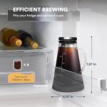 Airtight Cold Brew Coffee Maker with Infuser