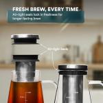 Airtight Cold Brew Coffee Maker with Infuser