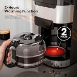 Electactic 10-Cup Programmable Coffee Maker with Grinder