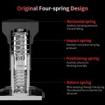 Spring-Loaded 58mm Espresso Tamper with Sound Feedback