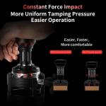 Spring-Loaded 58mm Espresso Tamper with Sound Feedback