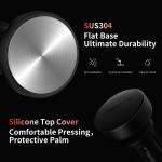 Spring-Loaded 58mm Espresso Tamper with Sound Feedback