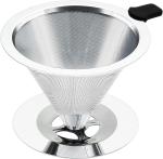 Portable Stainless Steel Pour Over Coffee Dripper