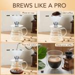 Portable Stainless Steel Pour Over Coffee Dripper