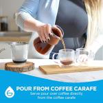 GROSCHE Amsterdam Glass Pour Over Coffee Maker