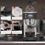 Crosson 12-Cup Commercial Drip Coffee Brewer & Decanters