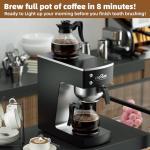 Crosson 12-Cup Commercial Drip Coffee Brewer & Decanters