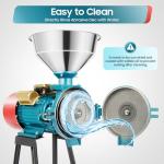 3000W Heavy Duty Coffee and Grain Mill Grinder