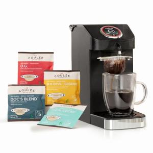 Coulée SWIRL Single Serve Coffee Maker with Filters