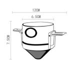 Reusable Metal Pour Over Coffee Maker