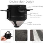 Reusable Metal Pour Over Coffee Maker