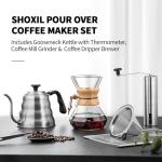 Shoxil 40oz Pour Over Coffee Maker Set