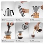 Shoxil 40oz Pour Over Coffee Maker Set