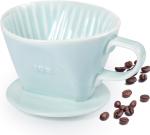 Ceramic Pour Over Coffee Dripper - Green